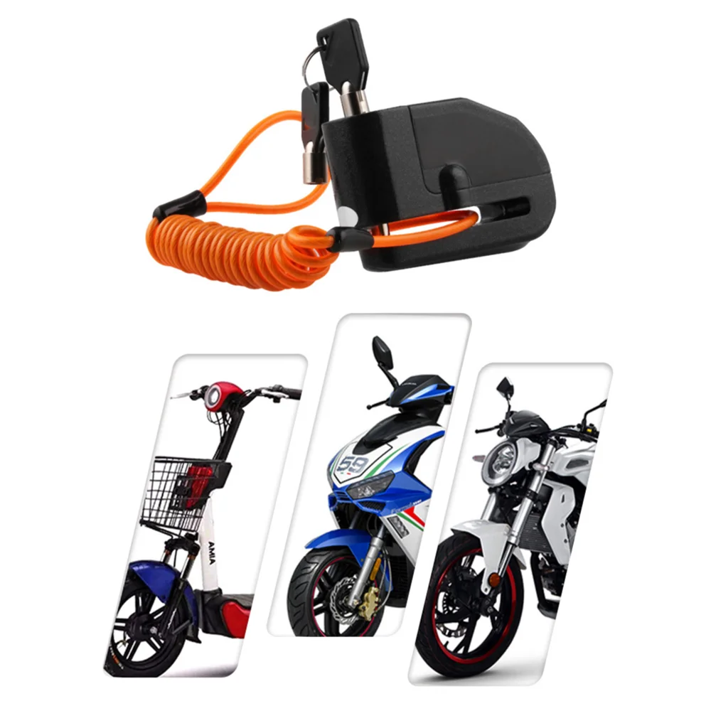 Waterproof motorcycle alarm lock bike lock security anti-theft lock moto disc brake lock +bag+Reminder rope
Waterproof motorcycle alarm lock bike lock security anti-theft lock moto disc brake lock +bag+Reminder rope