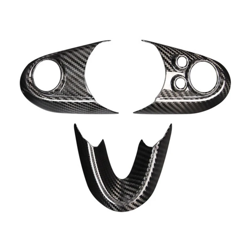 Car Carbon Fiber Steering Wheel Trim Cover Panel Sticker for Mini Cooper F54 F55 F56 F57 F60
Car Carbon Fiber Steering Wheel Trim Cover Panel Sticker for Mini Cooper F54 F55 F56 F57 F60