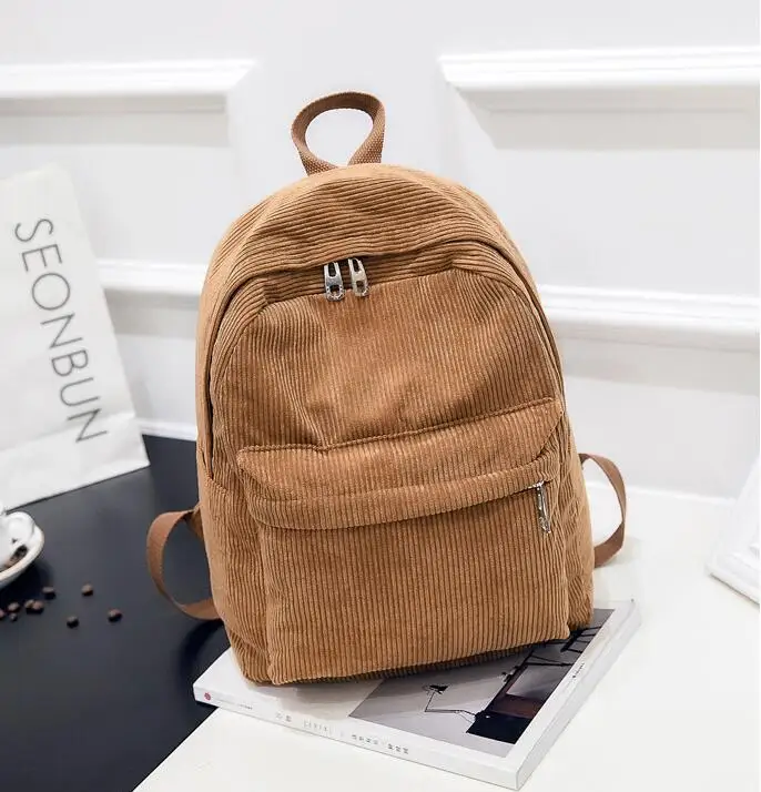 Korea Corduroy Travel Backpack for Girls 2021 Large Canvas Women Students School Bag Fashion Female Backpack Shoulder Book Bag
Korea Corduroy Travel Backpack for Girls 2021 Large Canvas Women Students School Bag Fashion Female Backpack Shoulder Book Bag