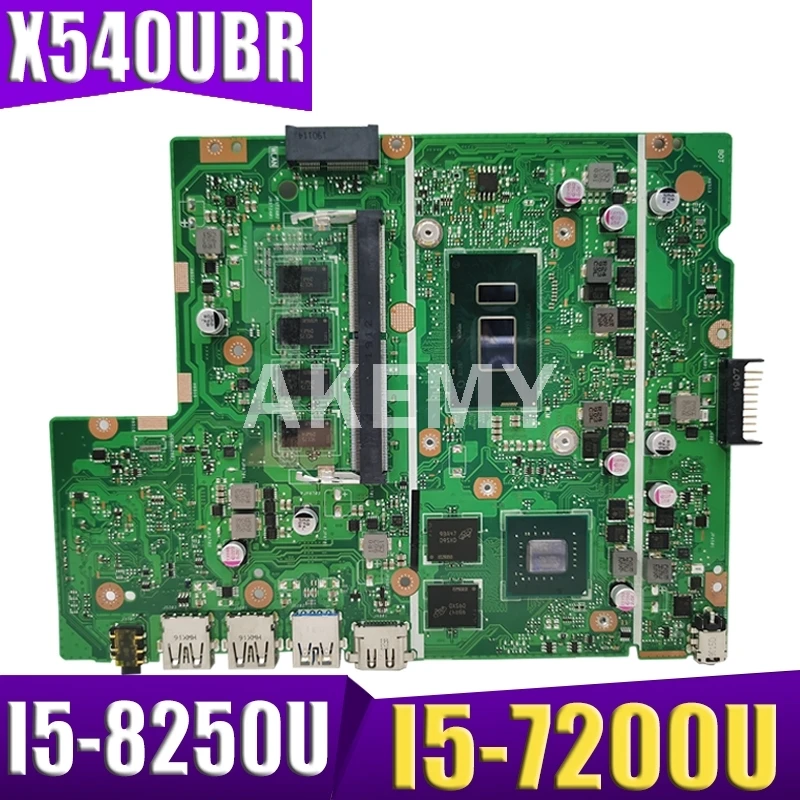 Akemy X540UBR Laptop Motherboard For Asus X540UB X540UBR MainBoard Tested I5-7200U/I5-8250U 4GB RAM
Akemy X540UBR Laptop Motherboard For Asus X540UB X540UBR MainBoard Tested I5-7200U/I5-8250U 4GB RAM