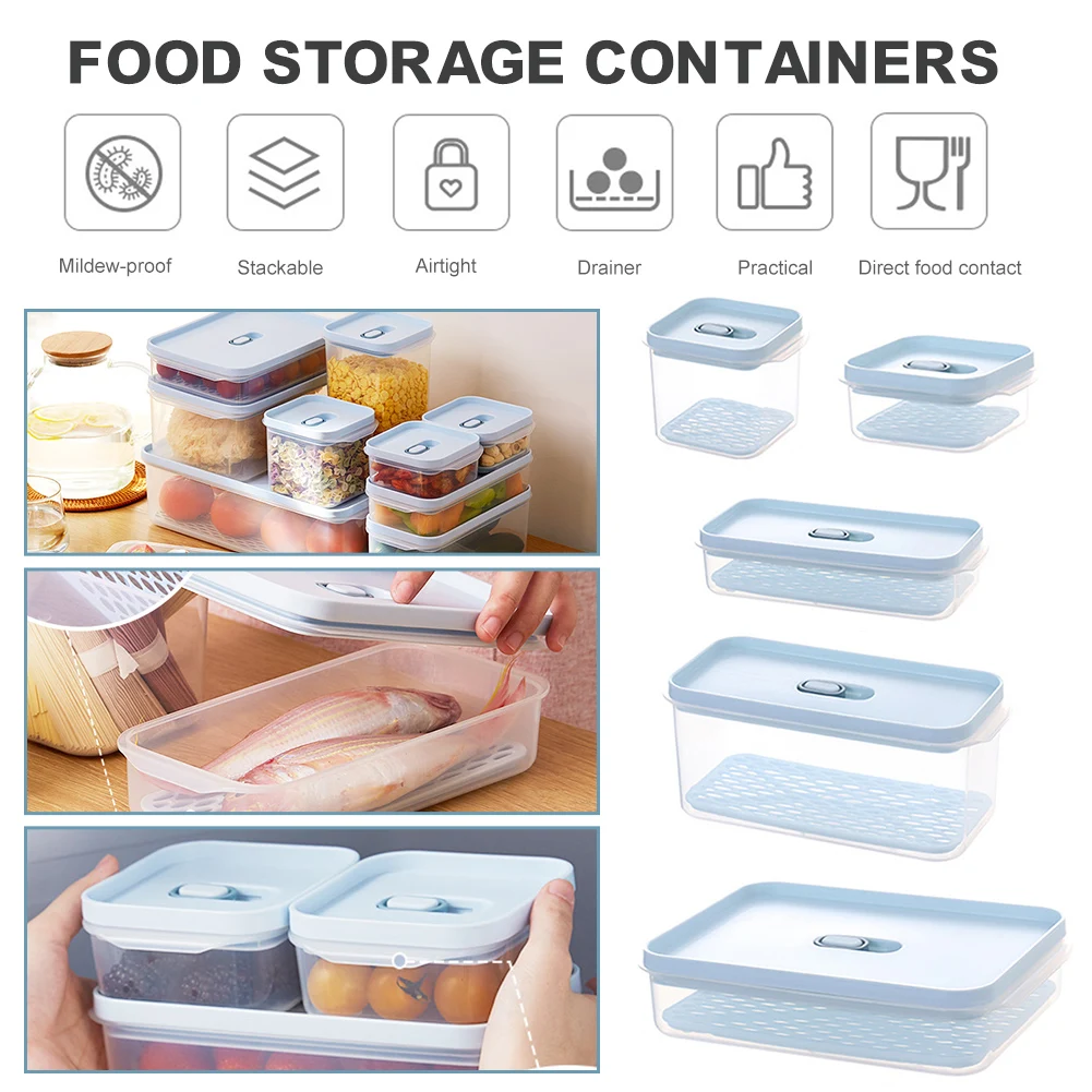 Square Kitchen Fridge Food Container Lunch Box Multi Capacity Save Space Fresh Vegetable Fruit Storage Boxes
Square Kitchen Fridge Food Container Lunch Box Multi Capacity Save Space Fresh Vegetable Fruit Storage Boxes