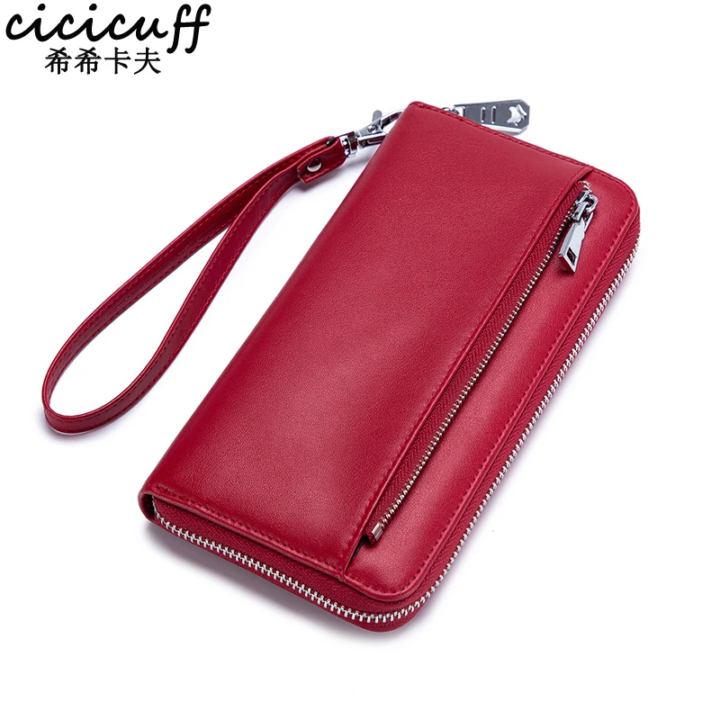 RFID Blocking Wristlet Split Leather Women Wallets Long Lady Purse Clutch Bag Brand Design Female Leather Wallet Passport Purse
RFID Blocking Wristlet Split Leather Women Wallets Long Lady Purse Clutch Bag Brand Design Female Leather Wallet Passport Purse