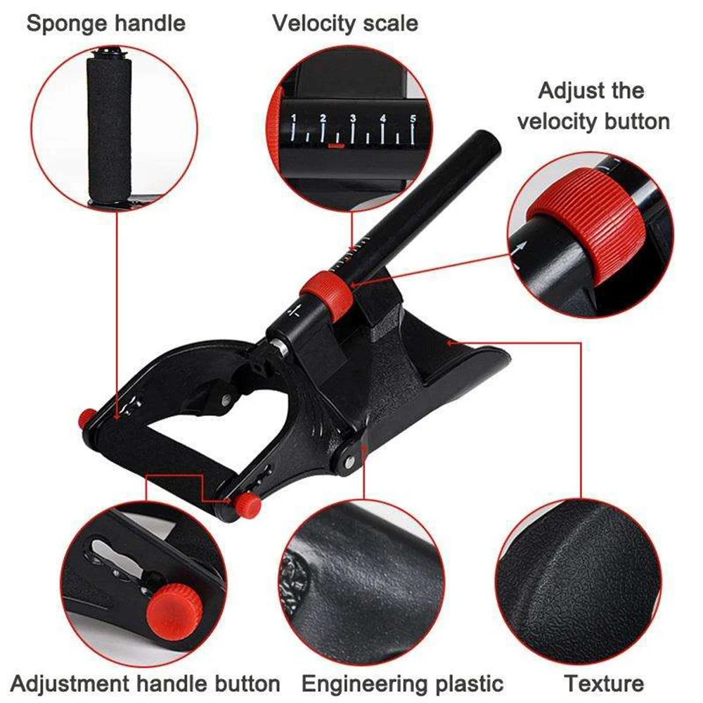 Gym Hand Grip Exerciser Trainer Adjustable Anti-Slide Hand Wrist Device Power Developer Strength Training Forearm Equipment Gear
Gym Hand Grip Exerciser Trainer Adjustable Anti-Slide Hand Wrist Device Power Developer Strength Training Forearm Equipment Gear