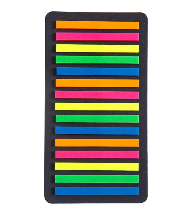 160/300pcs Color Transparent Fluorescent Index Tabs Flags Sticky Note for Page Marker Planner Stickers Office School Stationery
160/300pcs Color Transparent Fluorescent Index Tabs Flags Sticky Note for Page Marker Planner Stickers Office School Stationery