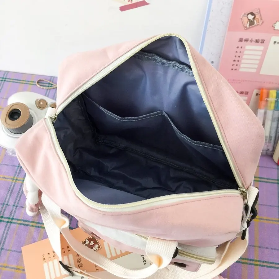 Women Small Cute Rabbit Backpack Female Student College Schoolbag Girls Badge Book Backpack Kawaii Ladies Fashion Shoulder Bags
Women Small Cute Rabbit Backpack Female Student College Schoolbag Girls Badge Book Backpack Kawaii Ladies Fashion Shoulder Bags
