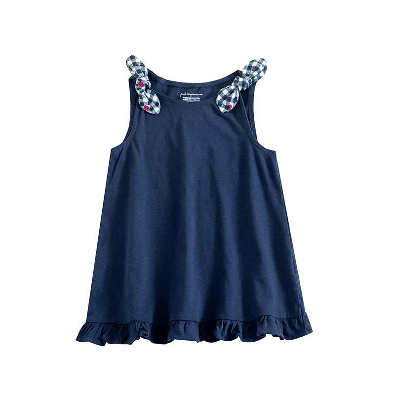 New Style Baby Girls Summer Sleeveless Clothes Cotton Simple Solid Color Sling Skirt Top Vest Children Girls Cute Tshirt Outwear
New Style Baby Girls Summer Sleeveless Clothes Cotton Simple Solid Color Sling Skirt Top Vest Children Girls Cute Tshirt Outwear