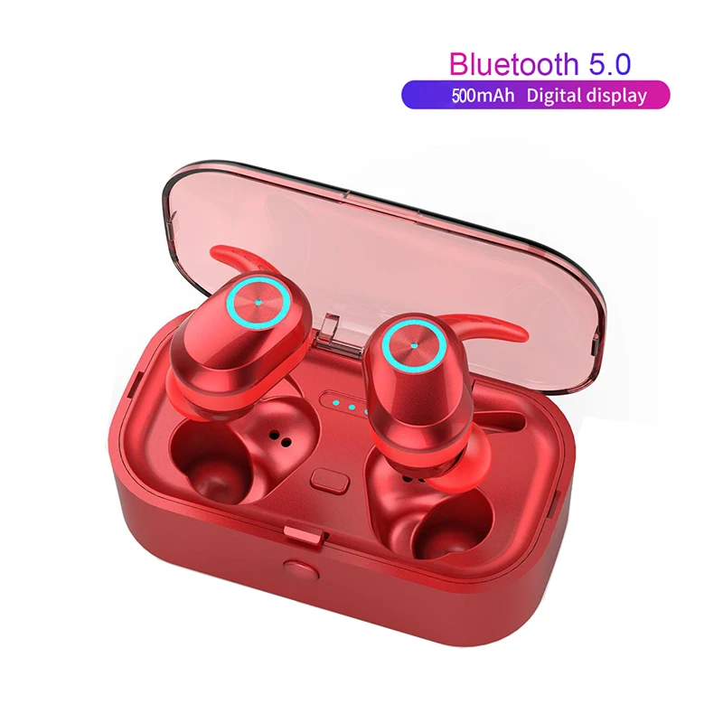 Беспроводные наушники Bluetooth спортивная водонепроницаемая гарнитура для