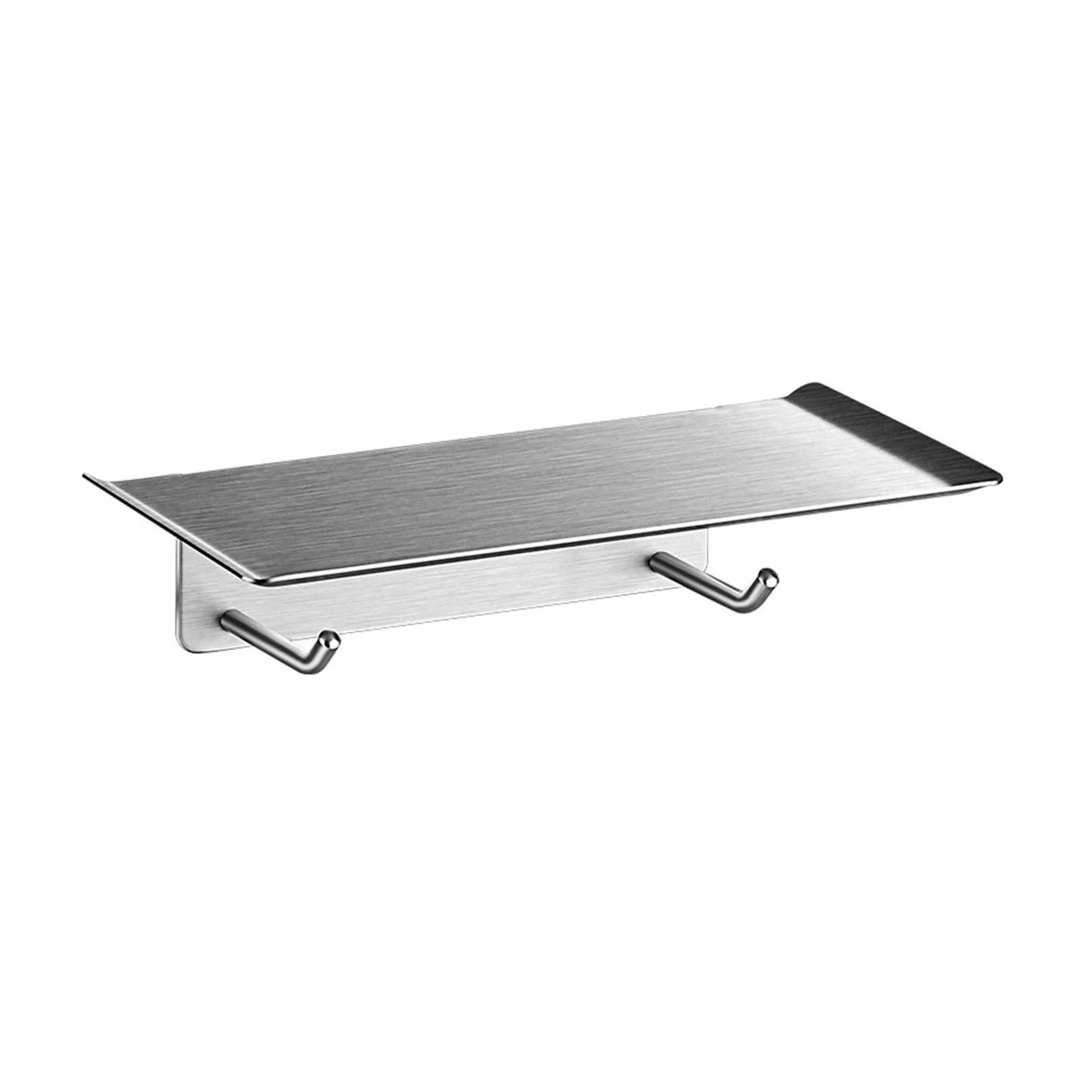 For Shampoo Shower Office Kitchen Storage Holder Stainless Steel Bedroom Wall Mounted Bathroom Shelf With Hooks No Drilling
For Shampoo Shower Office Kitchen Storage Holder Stainless Steel Bedroom Wall Mounted Bathroom Shelf With Hooks No Drilling