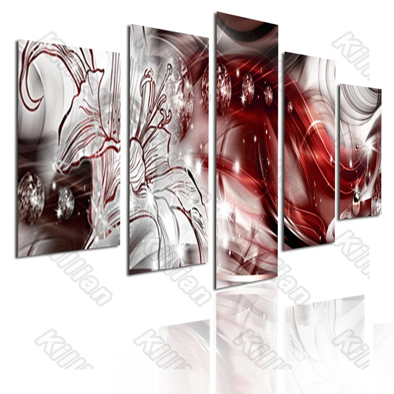 Plant Style Canvas Paintings Modular Home Decor Prints 5 Pieces White Flower Lily and Red Wine Poster Living Room Wall Fresco
Plant Style Canvas Paintings Modular Home Decor Prints 5 Pieces White Flower Lily and Red Wine Poster Living Room Wall Fresco