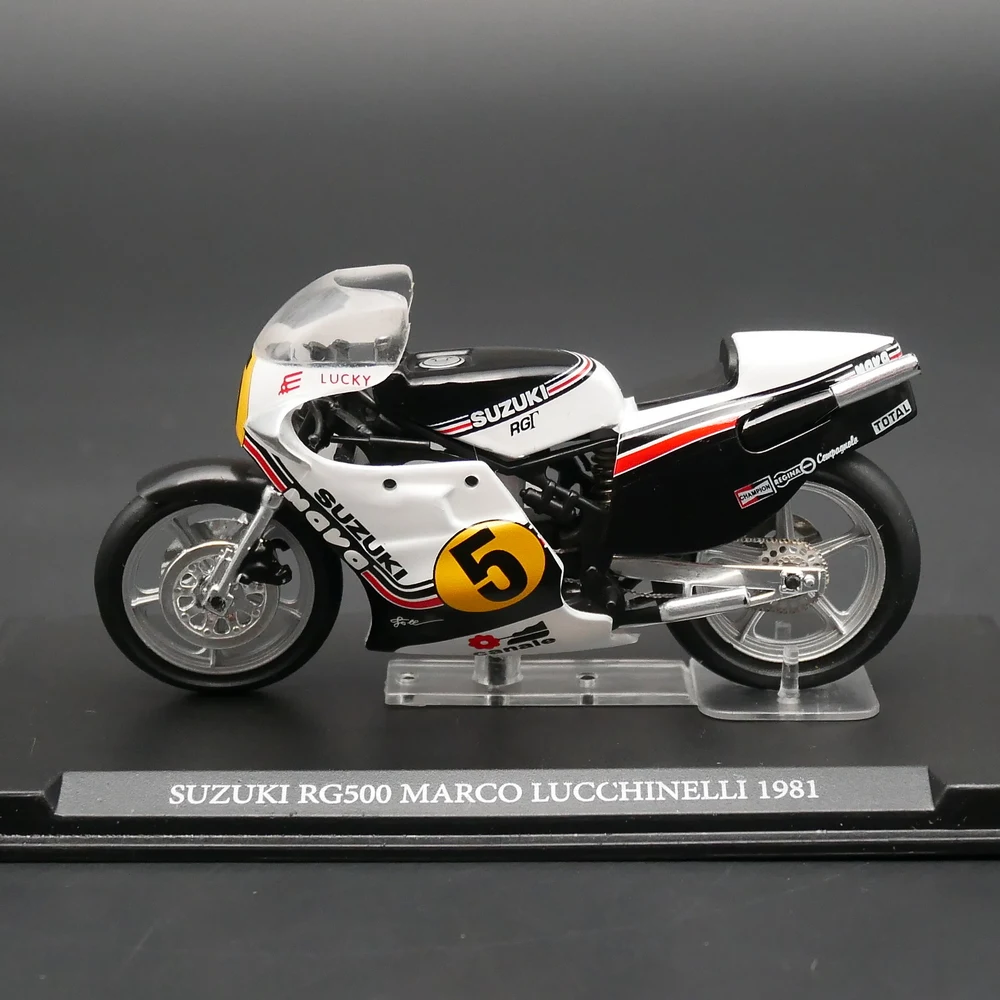 Ixo масштаб 1/24, металлическая игрушка, модель мотоцикла Suzuki RG500 Marco Lucchinelli 1981
Ixo масштаб 1/24, металлическая игрушка, модель мотоцикла Suzuki RG500 Marco Lucchinelli 1981