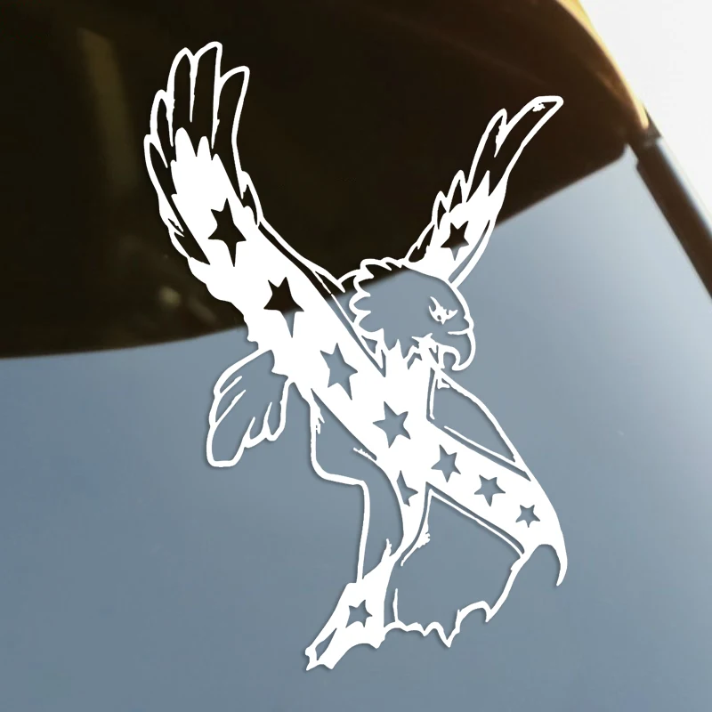 

S61003 # Die-Cut Vinyl Decal Eagle Car Sticker Waterproof Auto Decors on Car Body Bumper Rear Window