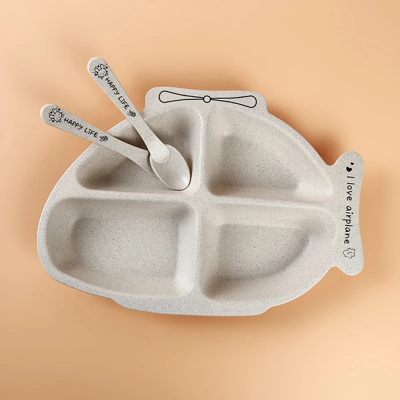 Children's Plate Compartment Cartoon Baby Tableware Shatter-resistant Food Bowl Dinner Home Baby Separation Plate
Children's Plate Compartment Cartoon Baby Tableware Shatter-resistant Food Bowl Dinner Home Baby Separation Plate