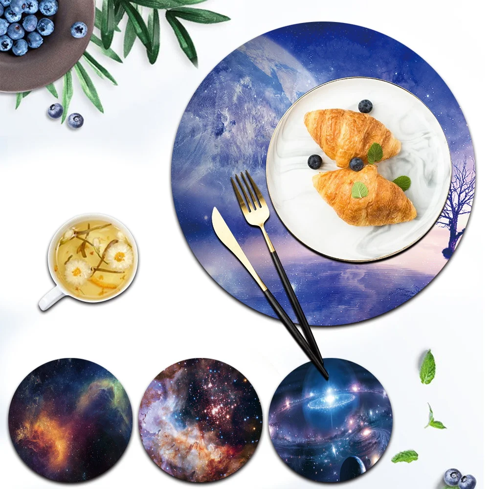 Kitchen Placemat Coaster Pu Leather Washable Placemats for Dining Table Mat Kitchen Accessories Cup Coaster Wine Pad
Kitchen Placemat Coaster Pu Leather Washable Placemats for Dining Table Mat Kitchen Accessories Cup Coaster Wine Pad