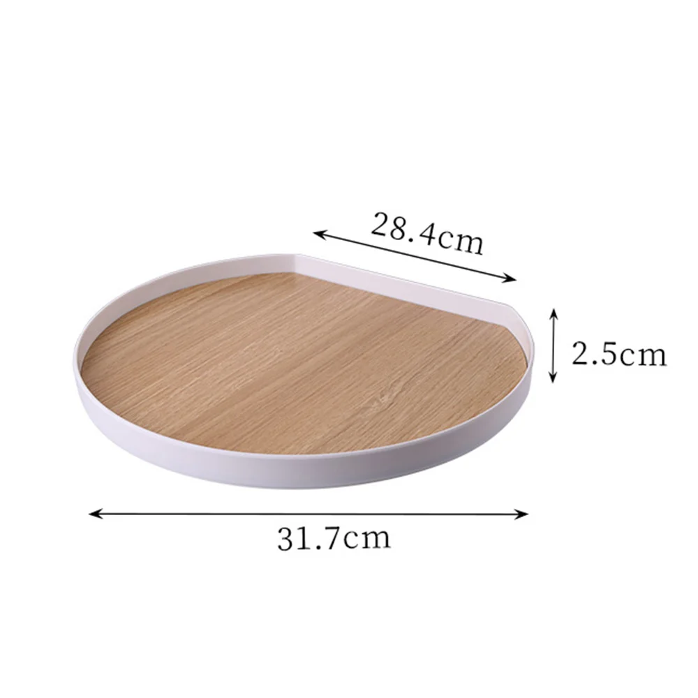 Semicircular Food Tray Kitchen Organizer Fruit Dessert Storage Breakfast Tray 
Semicircular Food Tray Kitchen Organizer Fruit Dessert Storage Breakfast Tray