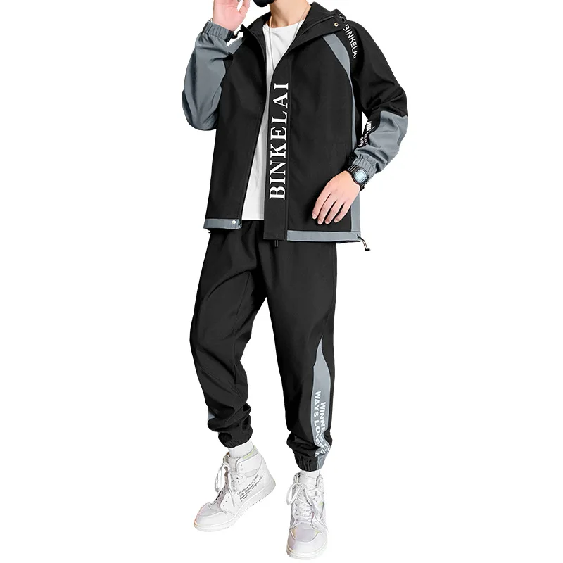 New Men Tracksuit Casual Hoodies Sets 2021 Spring New Male Jackets+Pants Two Piece Sets Hip Hop Streetwear Sports Suit Patchwork
New Men Tracksuit Casual Hoodies Sets 2021 Spring New Male Jackets+Pants Two Piece Sets Hip Hop Streetwear Sports Suit Patchwork