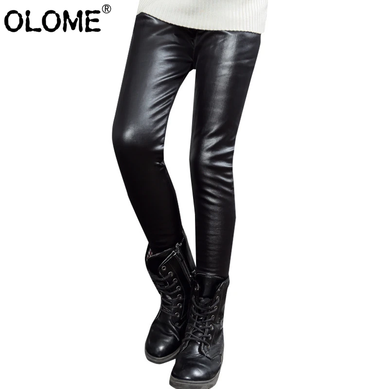 OLOME Autumn Girls Leggings PU Tight Kids Pants Fashion Children Trousers Artificial Leather Baby Leggings 2-12 Years Clothing
OLOME Autumn Girls Leggings PU Tight Kids Pants Fashion Children Trousers Artificial Leather Baby Leggings 2-12 Years Clothing