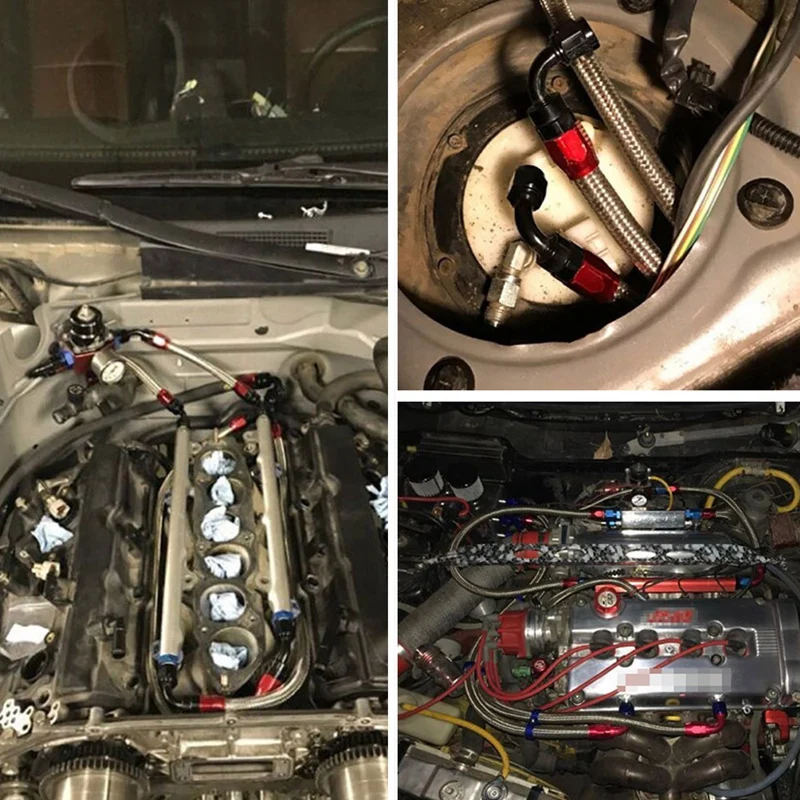 6M Transmission Oil Cooler Kit + 6AN Reusable Swivel Fuel Hose Fitting Adapter 
6M Transmission Oil Cooler Kit + 6AN Reusable Swivel Fuel Hose Fitting Adapter