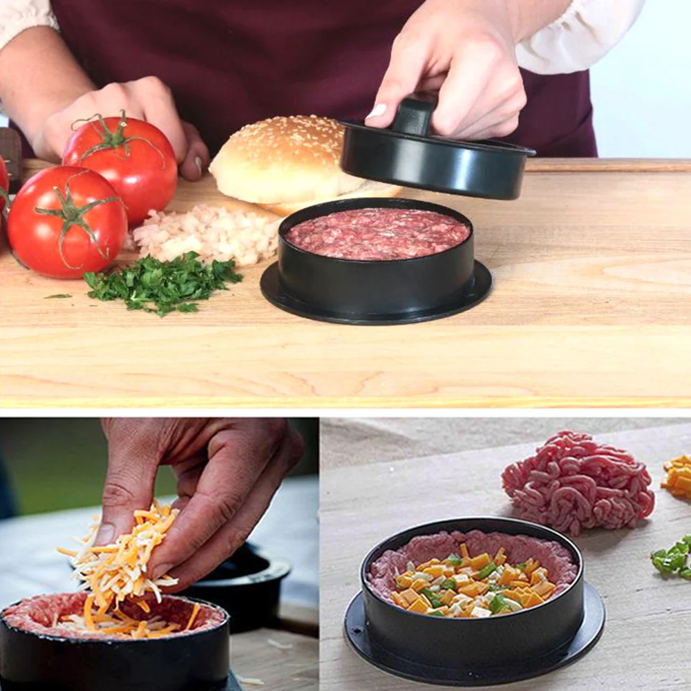 Meat Press Food-Grade Plastic Hamburger Meat Beef Grill Burger Press Patty Maker Kitchen Tool
Meat Press Food-Grade Plastic Hamburger Meat Beef Grill Burger Press Patty Maker Kitchen Tool