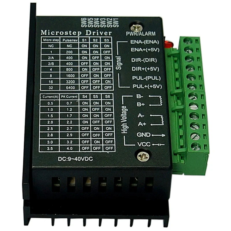3Pcs 42/57/86 Tb6600 Stepper Motor Driver 32 Segments Upgraded Version 4.0A 42Vdc for Cnc Router
3Pcs 42/57/86 Tb6600 Stepper Motor Driver 32 Segments Upgraded Version 4.0A 42Vdc for Cnc Router