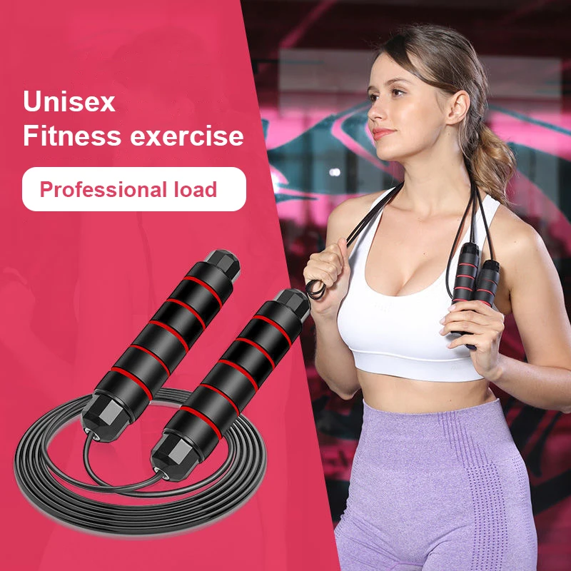 Jump Rope Tangle-Free Rapid Speed Jumping Rope Cable with Ball Bearings Steel Skipping Rope Gym Fitness Home Exercise Slim Body
Jump Rope Tangle-Free Rapid Speed Jumping Rope Cable with Ball Bearings Steel Skipping Rope Gym Fitness Home Exercise Slim Body