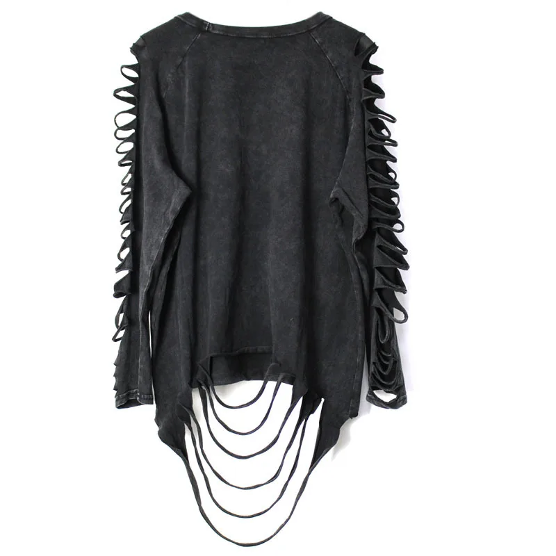 XUXI Autumn 2020 Women New T Shirt Streetwear Long Sleeve Fashion Black Sexy Hollow Vintage Loose TShirt FZ2887
XUXI Autumn 2020 Women New T Shirt Streetwear Long Sleeve Fashion Black Sexy Hollow Vintage Loose TShirt FZ2887