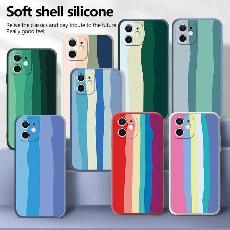 Ultra-thin Cute Watercolor Liquid Silicone Phone Case For iPhone 12 11 Pro Max SE XSmax XR X 8 7 6 Plus Camera Protection Cover
Ultra-thin Cute Watercolor Liquid Silicone Phone Case For iPhone 12 11 Pro Max SE XSmax XR X 8 7 6 Plus Camera Protection Cover