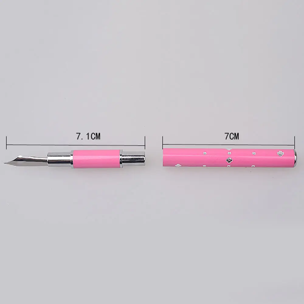 2pcs Stainless Steel Nail Dotting Pen with Removable Drawing Pen Head for Salon Manicure Nail Art Tool
2pcs Stainless Steel Nail Dotting Pen with Removable Drawing Pen Head for Salon Manicure Nail Art Tool