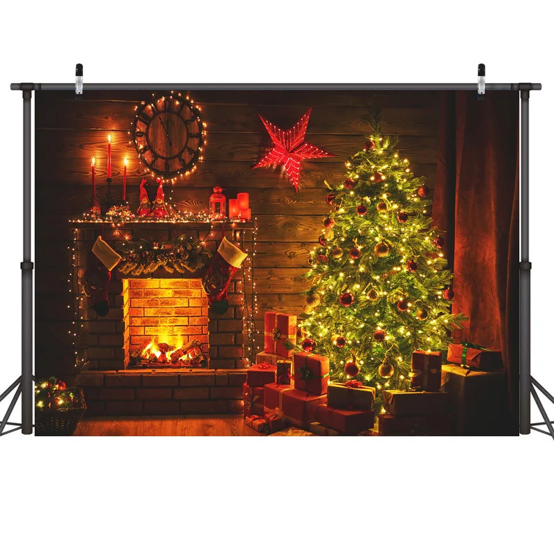 New Christmas background cloth fireplace New Year's Eve decoration children's photography background cloth
New Christmas background cloth fireplace New Year's Eve decoration children's photography background cloth
