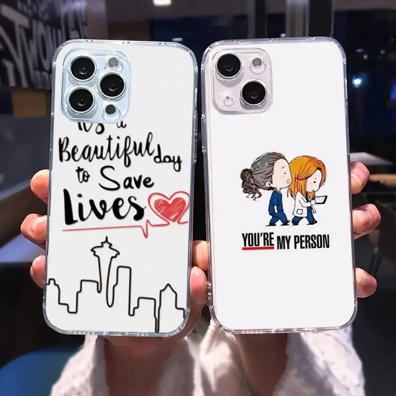 Greys Anatomy Phone Case For iphone 13 12 11 8 7 plus mini x xs xr pro max Transparent soft
Greys Anatomy Phone Case For iphone 13 12 11 8 7 plus mini x xs xr pro max Transparent soft