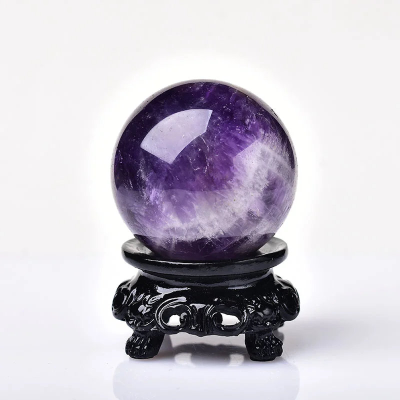 2-3.5cm Natural Amethyst Crystal Ball Ornaments Dream Purple Crystal Ball Rough Polished Home Decoration Crafts Ornaments
2-3.5cm Natural Amethyst Crystal Ball Ornaments Dream Purple Crystal Ball Rough Polished Home Decoration Crafts Ornaments