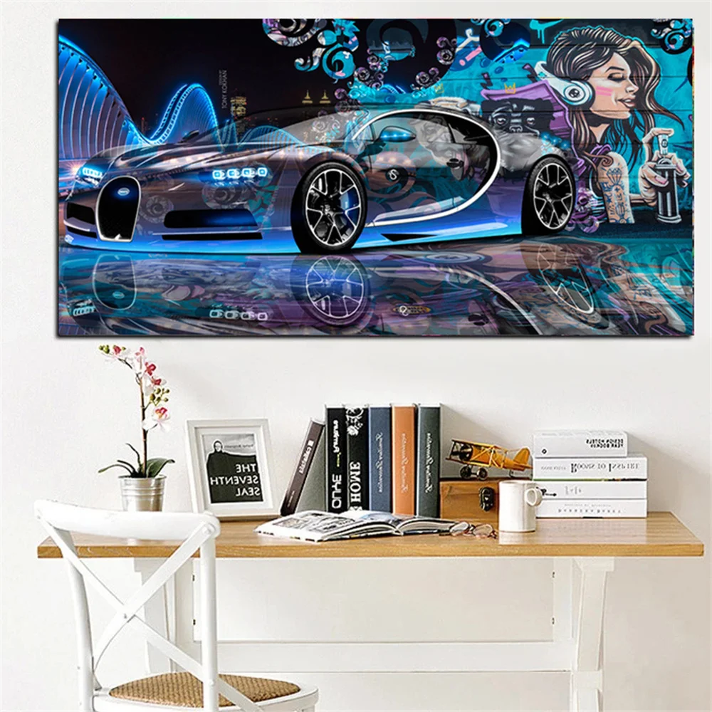 Girl with stylish sports car Canvas Art Posters and Prints Graffiti Wall Paintings Print on Canvas Pictures Boy Room Home Decor
Girl with stylish sports car Canvas Art Posters and Prints Graffiti Wall Paintings Print on Canvas Pictures Boy Room Home Decor