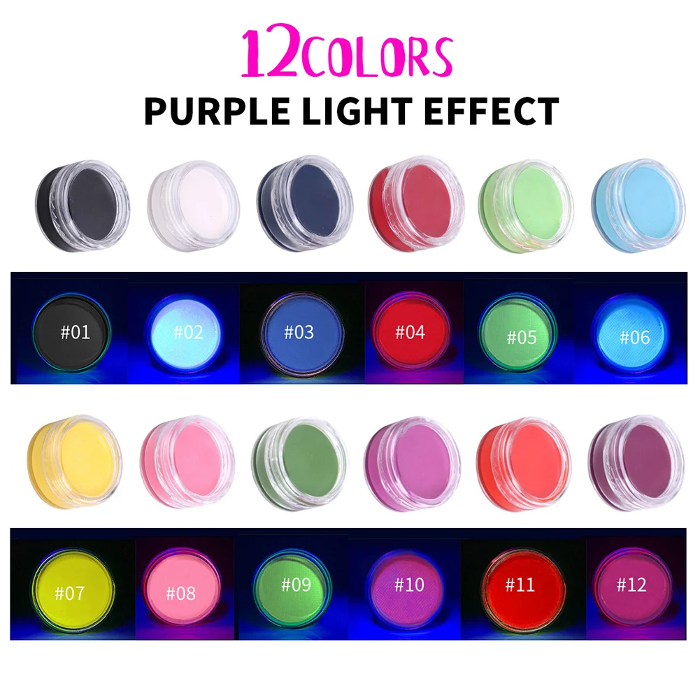 6 PCS Body Paint Quick Dry Creamy Eyeliner Set Fluorescent Color Eyeliner Waterproof Easy to Wear Long Lasting for Women Girls
6 PCS Body Paint Quick Dry Creamy Eyeliner Set Fluorescent Color Eyeliner Waterproof Easy to Wear Long Lasting for Women Girls