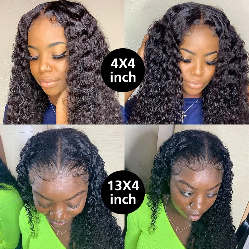 13x4 HD Lace Front Human Hair Wigs 30 32 Inch Brazilian Deep Wave Lace Frontal Wig 180% 4x4 lace closure wig Prelucked Hairline
13x4 HD Lace Front Human Hair Wigs 30 32 Inch Brazilian Deep Wave Lace Frontal Wig 180% 4x4 lace closure wig Prelucked Hairline