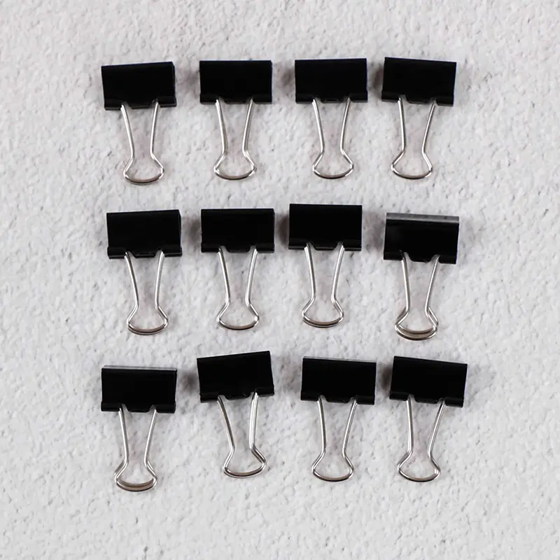 12pcs Metal Binder Clips Notes File Letter Paper Clip Photo Binding Stationery Binder Clips Office Binding Supplies
12pcs Metal Binder Clips Notes File Letter Paper Clip Photo Binding Stationery Binder Clips Office Binding Supplies