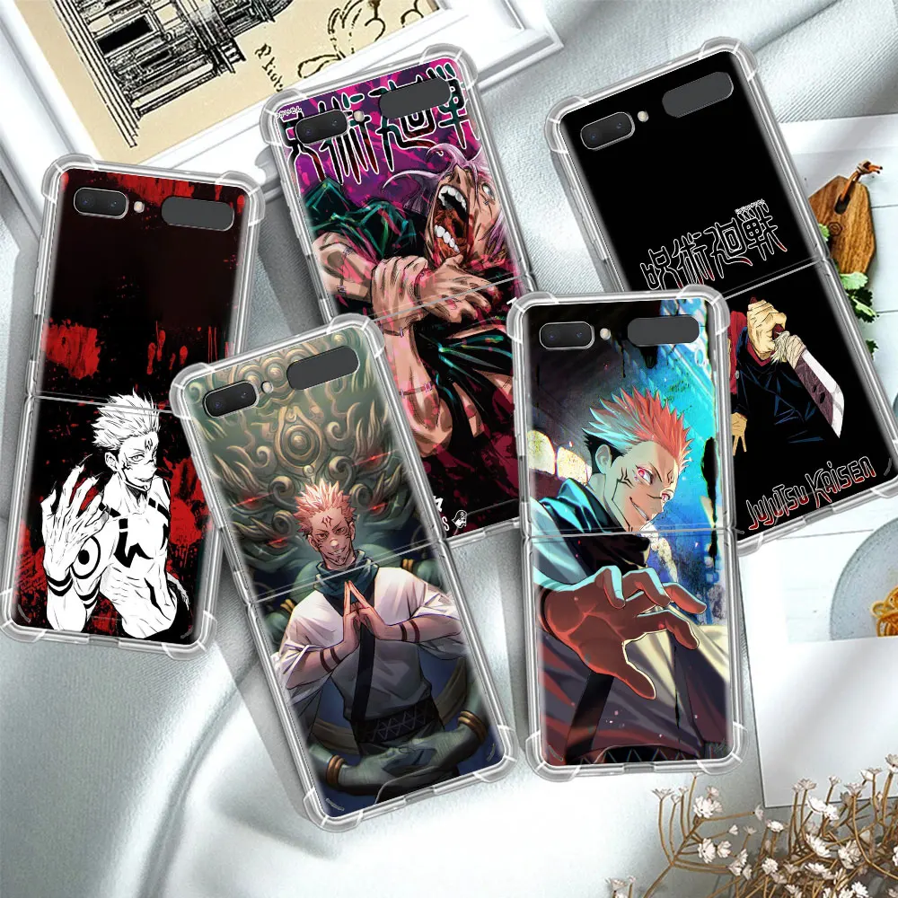 Jujutsu Kaisen Cartoon Phone Case Cover for Samsung Galaxy Z Flip3 Transparent Soft Coque Z Flip 5G Airbag Back Funda Shell
Jujutsu Kaisen Cartoon Phone Case Cover for Samsung Galaxy Z Flip3 Transparent Soft Coque Z Flip 5G Airbag Back Funda Shell