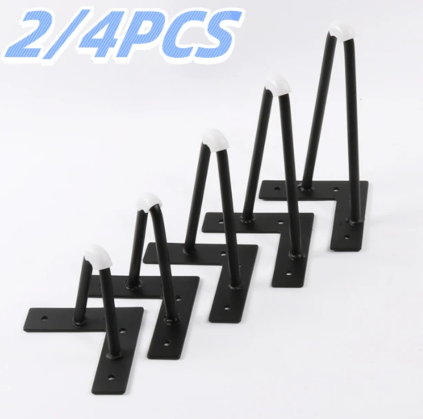 Black Metal Hairpin Table Desk Leg Wire Support For Sofa Cabinet Handcraft Furniture Hardware 12/15/18/20cm with Screws 2/4PCS
Black Metal Hairpin Table Desk Leg Wire Support For Sofa Cabinet Handcraft Furniture Hardware 12/15/18/20cm with Screws 2/4PCS
