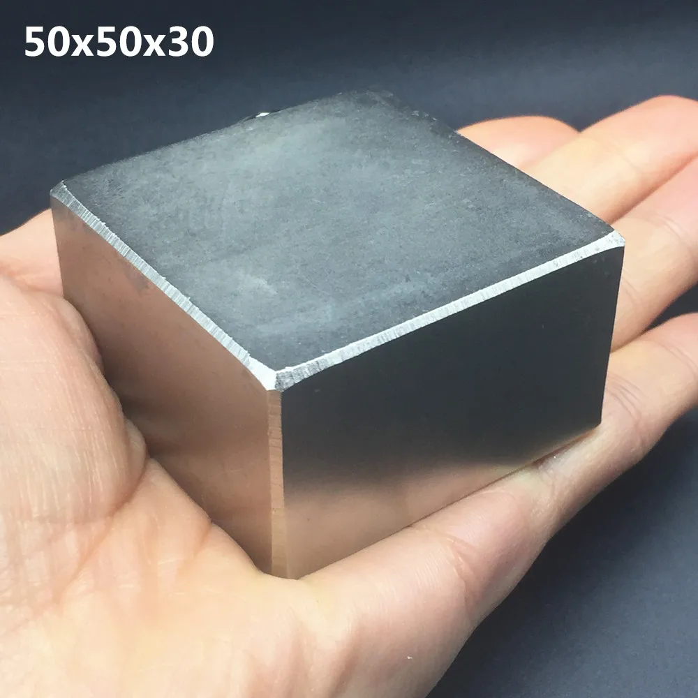 1pcs N52 50x50x30 mm block Strong Rare Earth Neodymium Magnets 50*50*30 mm Permanent super powerful neodymium magnet
1pcs N52 50x50x30 mm block Strong Rare Earth Neodymium Magnets 50*50*30 mm Permanent super powerful neodymium magnet