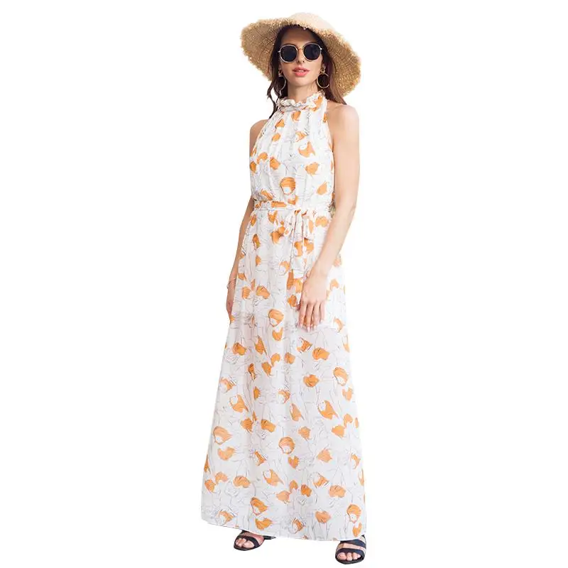 2020 New Summer Women Boho Maxi Dress Casual Sleeveless Vacation Vestido Print Long Dress Plus Size Women's Beach Dress Sundress 
2020 New Summer Women Boho Maxi Dress Casual Sleeveless Vacation Vestido Print Long Dress Plus Size Women's Beach Dress Sundress