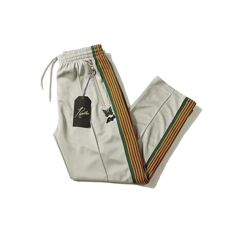 2021 Fashion Institute Style Butterfly Embroidered Side Striped Ribbons Loose Leg Pants
2021 Fashion Institute Style Butterfly Embroidered Side Striped Ribbons Loose Leg Pants