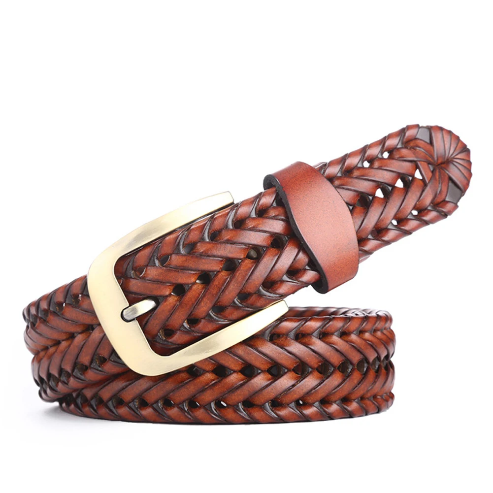 Men Women Hand Knitted Soft Handmade Casual Retro Buckle Durable Woven Classic Jeans Belt Leather Belt
Men Women Hand Knitted Soft Handmade Casual Retro Buckle Durable Woven Classic Jeans Belt Leather Belt