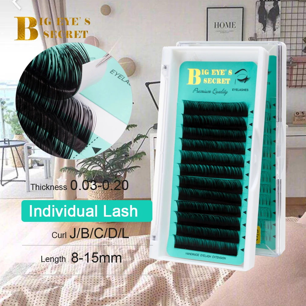 Big Eye's Secret Eyelashes Extension Silk Fiber Individual False Eyelash Extensions Classic Natural Look Lash Extension
Big Eye's Secret Eyelashes Extension Silk Fiber Individual False Eyelash Extensions Classic Natural Look Lash Extension