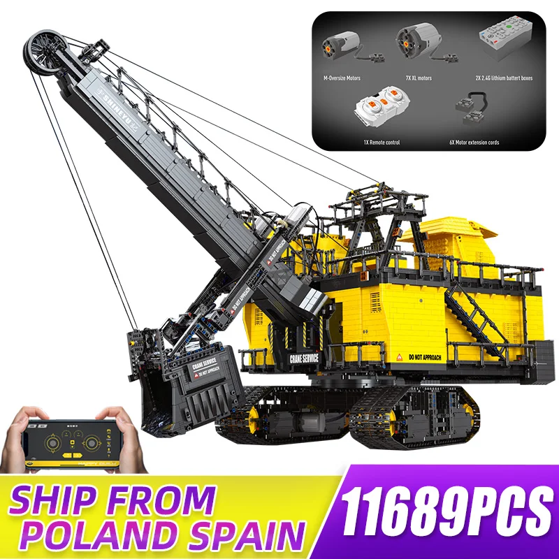Yeshin 22004 технические строительные игрушки для мальчиков RC электрическая веревка лопата с мотором набор блоков Кирпичи Дети Рождественские п...
Yeshin 22004 технические строительные игрушки для мальчиков RC электрическая веревка лопата с мотором набор блоков Кирпичи Дети Рождественские п...