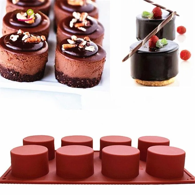8 Lattices Round Form Cake Mold Mold 3D DIY Silicone Soap Chocolate Muffin Cupcake Moulds Baking Pastry Cake Decorating Tools
8 Lattices Round Form Cake Mold Mold 3D DIY Silicone Soap Chocolate Muffin Cupcake Moulds Baking Pastry Cake Decorating Tools