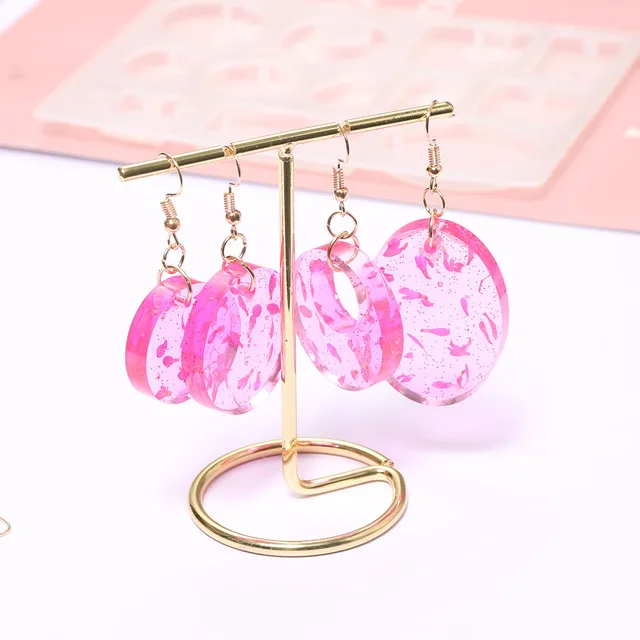 Geometry Earring Silicone Mold Handmade DIY Drop Shape Pendant Necklace Epoxy Mold Women Jewelry Accessories
Geometry Earring Silicone Mold Handmade DIY Drop Shape Pendant Necklace Epoxy Mold Women Jewelry Accessories