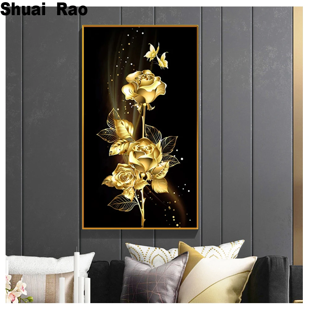 large DIY Diamond Painting Golden rose flower Full Square round 5D Diamond Embroidery Cross Stitch Mosaic Sticker Gift Home art,
large DIY Diamond Painting Golden rose flower Full Square round 5D Diamond Embroidery Cross Stitch Mosaic Sticker Gift Home art,