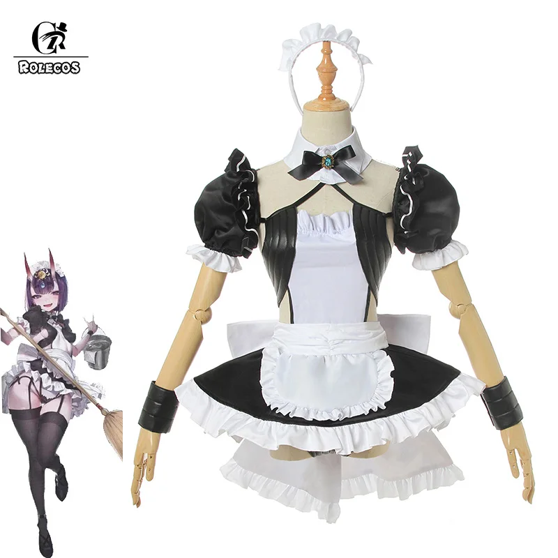 Косплей-костюм ROLECOS из игры Fate, Shuten douji, костюм для косплея Fate Grand Order Shuten, сексуальное платье горничной, платье лолиты Вечерние
Косплей-костюм ROLECOS из игры Fate, Shuten douji, костюм для косплея Fate Grand Order Shuten, сексуальное платье горничной, платье лолиты Вечерние