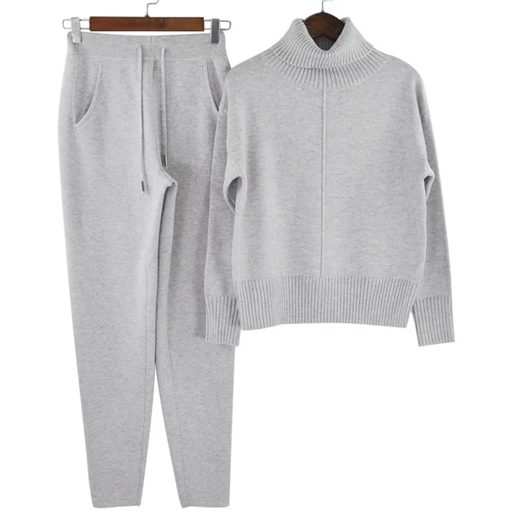 Rlyaeiz Woman Wool Knitted Suit Soft Warm Winter 2 Piece Set Women Female Knitting Pullover + Pants Sportswear Female Tracksuit
Rlyaeiz Woman Wool Knitted Suit Soft Warm Winter 2 Piece Set Women Female Knitting Pullover + Pants Sportswear Female Tracksuit