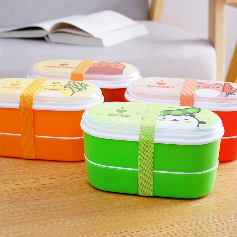 Double Layer Bento Microwave Heated Lunch Box Cartoon Cute Japanese Style Creative Children Lunch Box Kitchen Food Container New
Double Layer Bento Microwave Heated Lunch Box Cartoon Cute Japanese Style Creative Children Lunch Box Kitchen Food Container New
