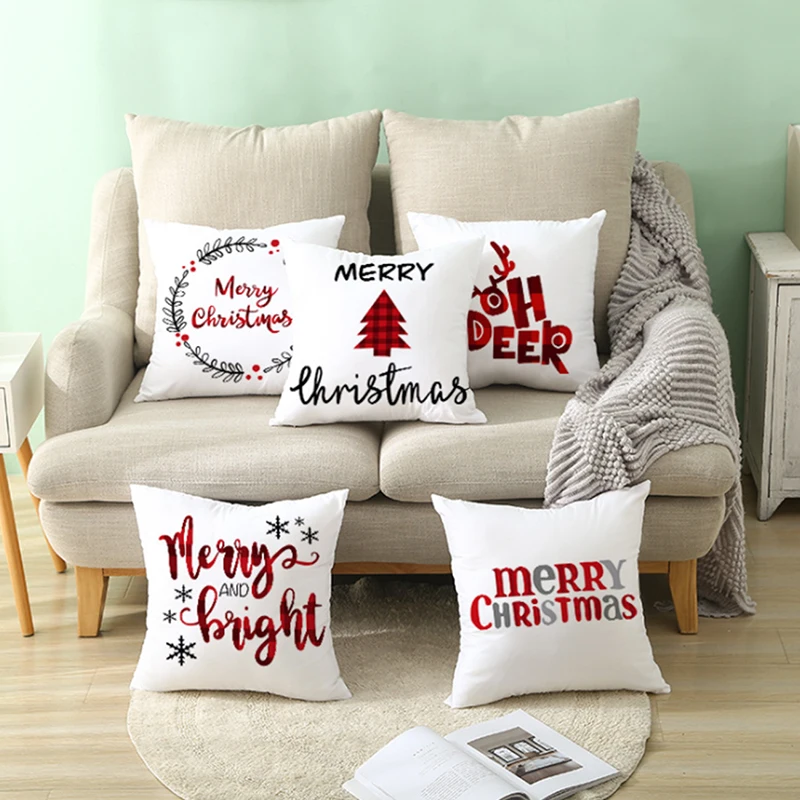45cm Christmas Pillowcase Christmas Decorations for Home New Year Christmas Home Decorations Christmas Gift Natale Navidad YOWEI
45cm Christmas Pillowcase Christmas Decorations for Home New Year Christmas Home Decorations Christmas Gift Natale Navidad YOWEI
