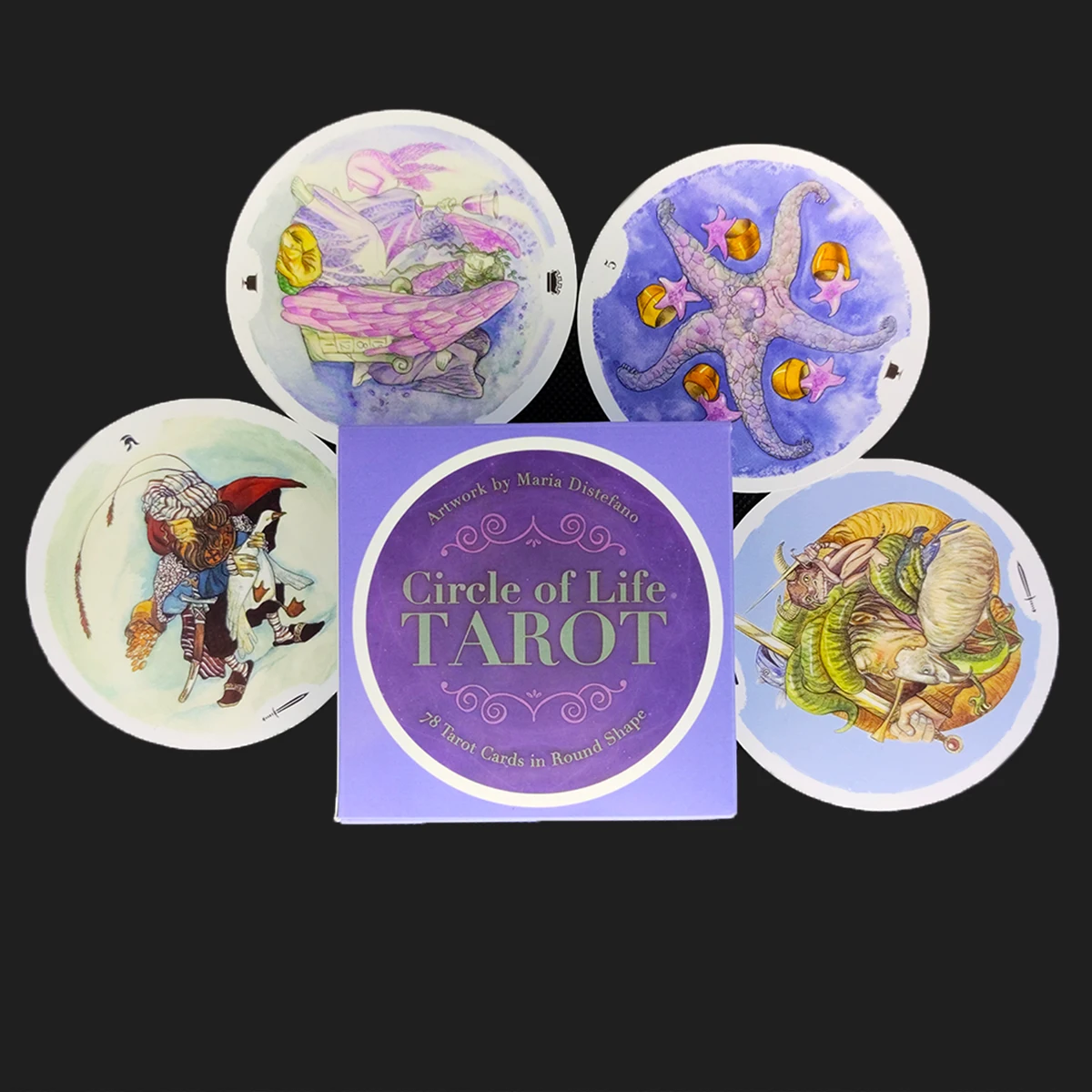 New Style Circle Of Life Tarot Cards PDF Guidance Deck Divination Entertainment Party Board Game Supports Wholesals 78PCS
New Style Circle Of Life Tarot Cards PDF Guidance Deck Divination Entertainment Party Board Game Supports Wholesals 78PCS